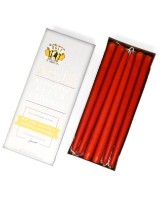 12" Taper Candles, Set of 12