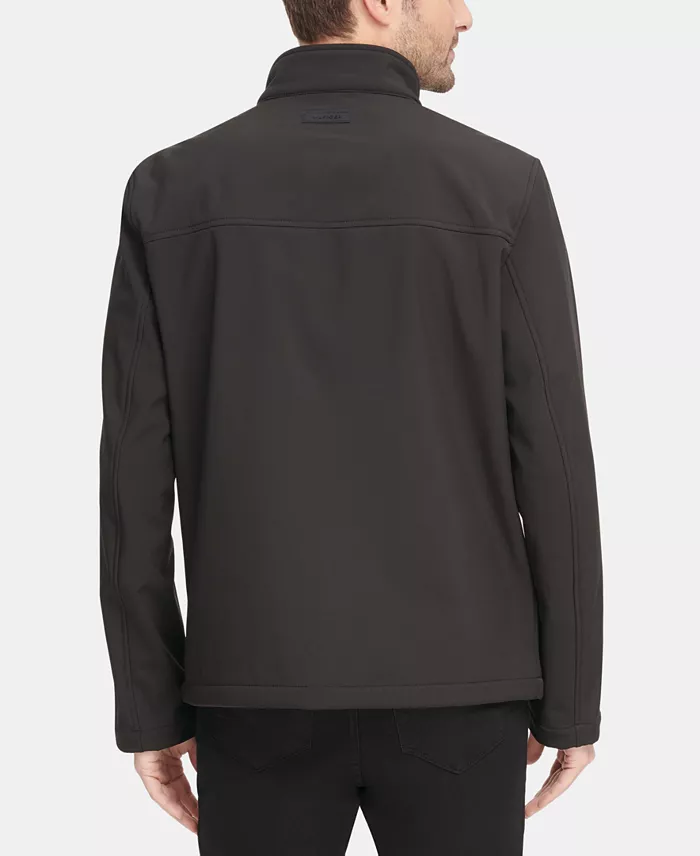 Men's Soft-Shell Classic Zip-Front Jacket - thumbnail 4