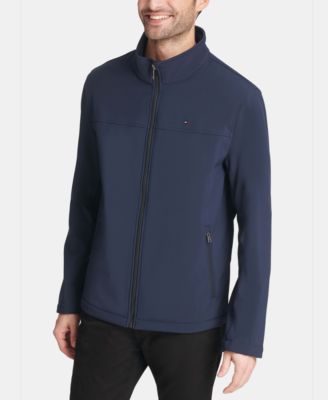 Men's Soft-Shell Classic Zip-Front Jacket