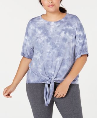calvin klein performance tie dye top