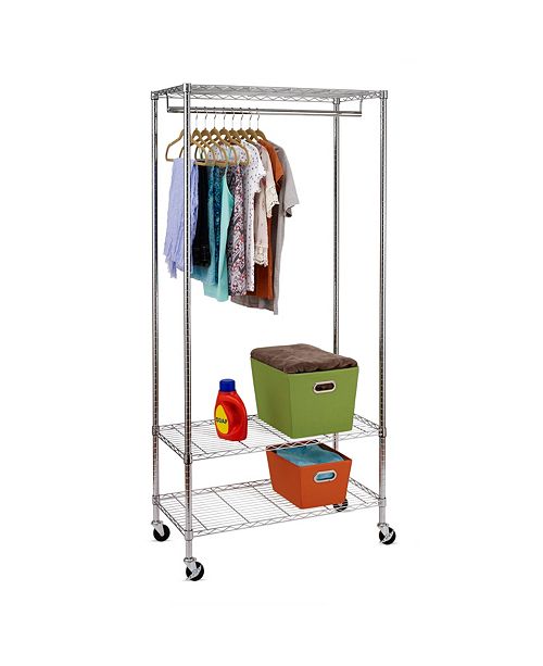 Honey Can Do 3 Shelf Deluxe Garment Rack Reviews Cleaning