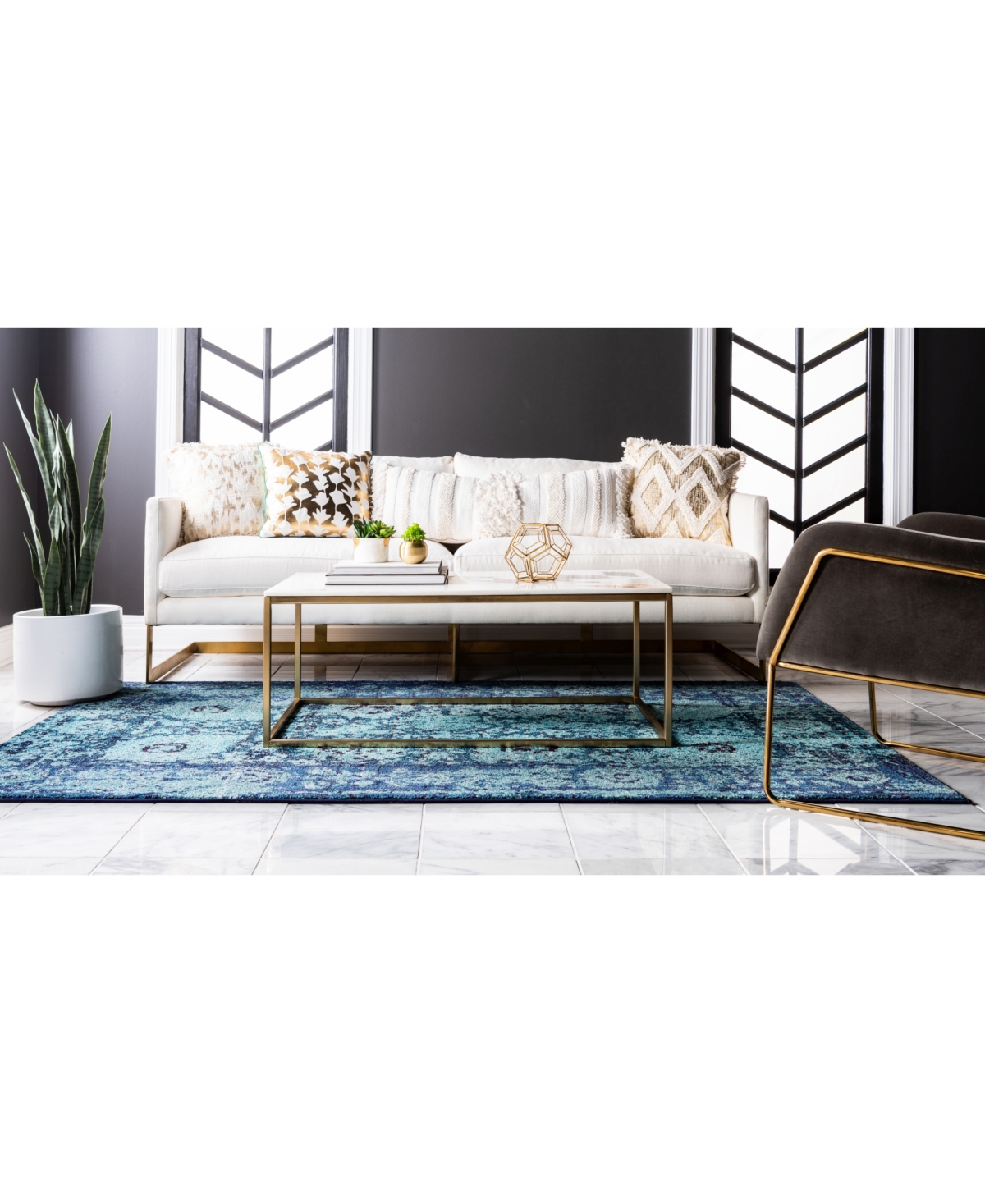 Bayshore Home Sana San4 10' Area Rug