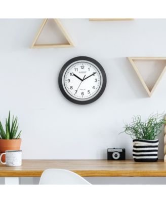 10" Atomic Analog Classic Wall Clock
