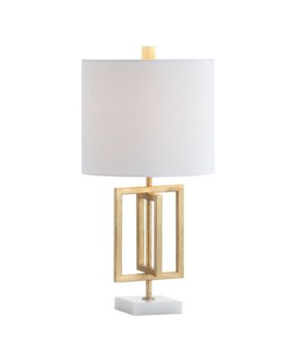 Anya 20.25" Metal/Marble LED Table Lamp
