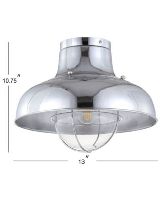 Cameron 13" Metal LED Semi-Flush Mount