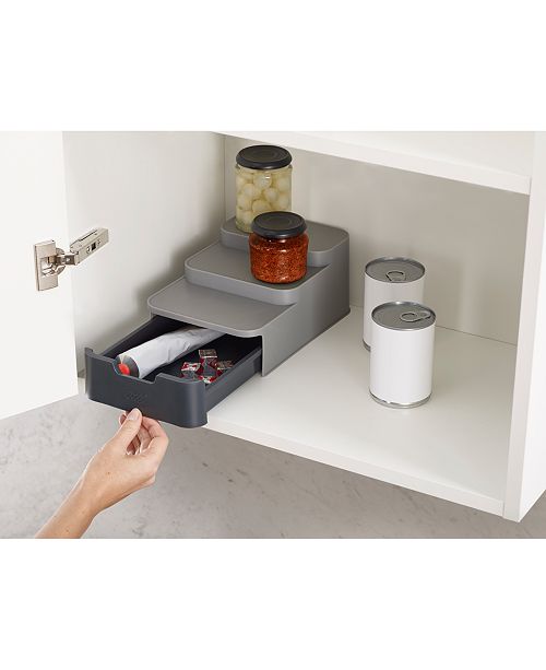 Joseph Joseph Cupboardstore Compact Tiered Organizer With Drawer