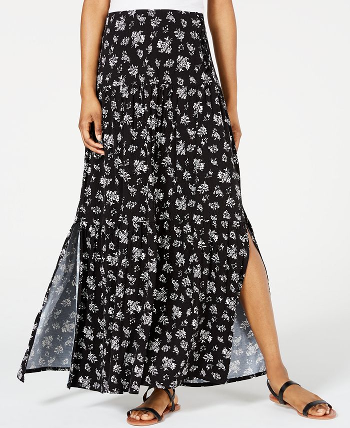 American Rag Juniors' Lace-Up Maxi Skirt, Created for Macy's & Reviews ...