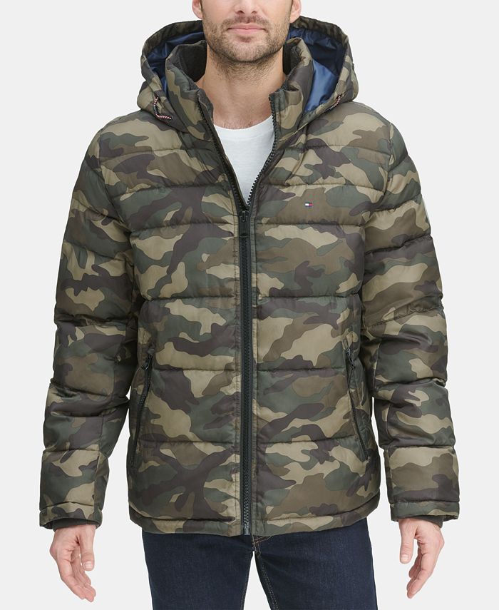 Tommy Hilfiger Men's Quilted Puffer Jacket, Created for Macy's ...