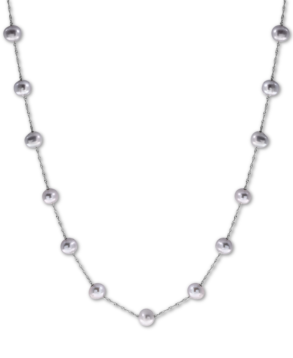 Effy Gray Cultured Freshwater Pearl (5-1/2mm) 18
