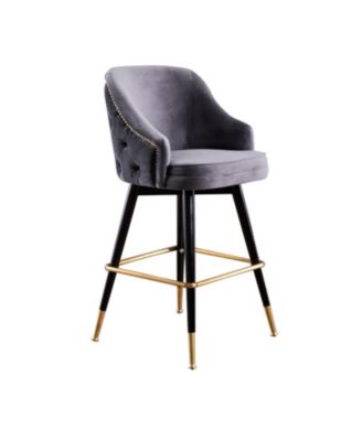 Abbyson Living - Ella Bar Stool, Quick Ship