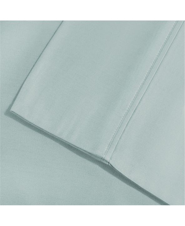 Superior 1800 Thread Count Cotton Blend Solid Sheet Set - Full & Reviews - Home - Macy&#39;s