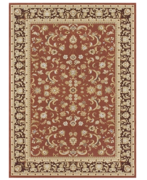 Closeout Loloi Area Rug, Samira WL03 Sarouk Paprika/Coffee 28