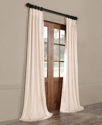 French Pleat Signature Velvet Blackout Curtain