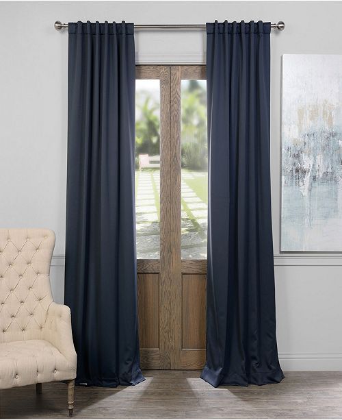 Exclusive Fabrics Furnishings Blackout 50 X 84 Curtain Panel