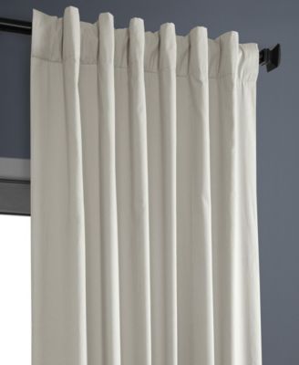 Solid Cotton Hotel Blackout Curtain