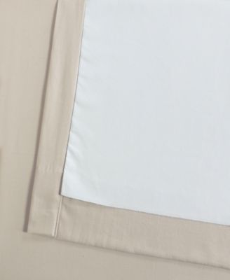 Solid Cotton Hotel Blackout Curtain