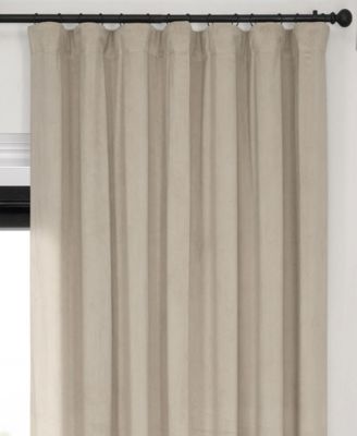 Signature Extra Wide Velvet Blackout Curtain