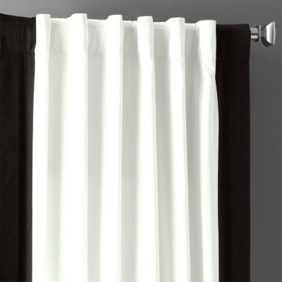 Bordered Vertical Printed Cotton Curtain