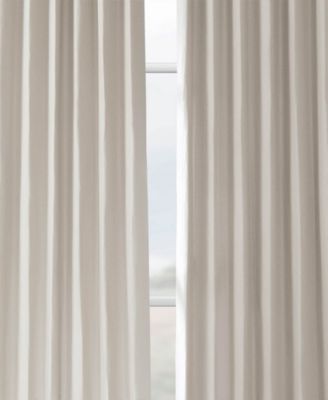 Fresh Khaki French Linen Room Darkening Curtain