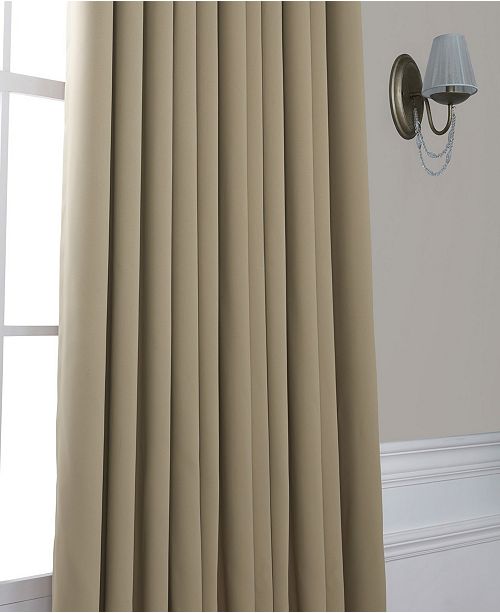 Exclusive Fabrics Furnishings Extra Wide Blackout 100 X 96