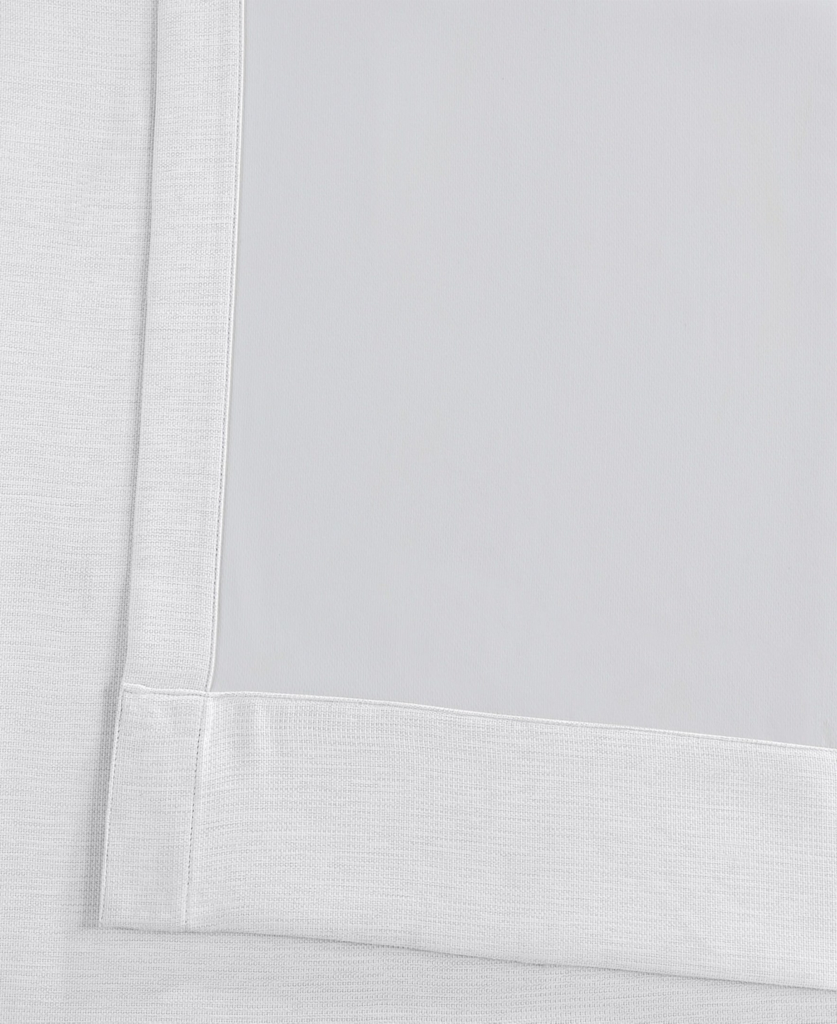 Half Price Drapes Chalk Off White Textured Bellino Room Darkening Curtain In White