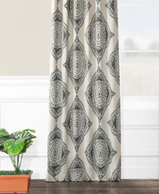 Henna Emblem Room Darkening Curtain