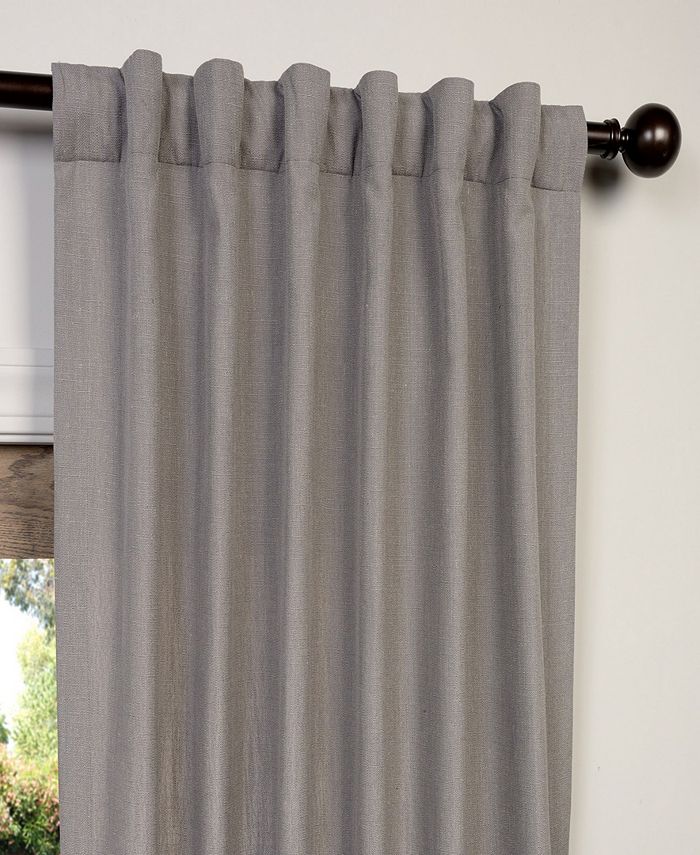 Exclusive Fabrics & Furnishings Heavy Curtain Panel, 50" x 108" Macy's
