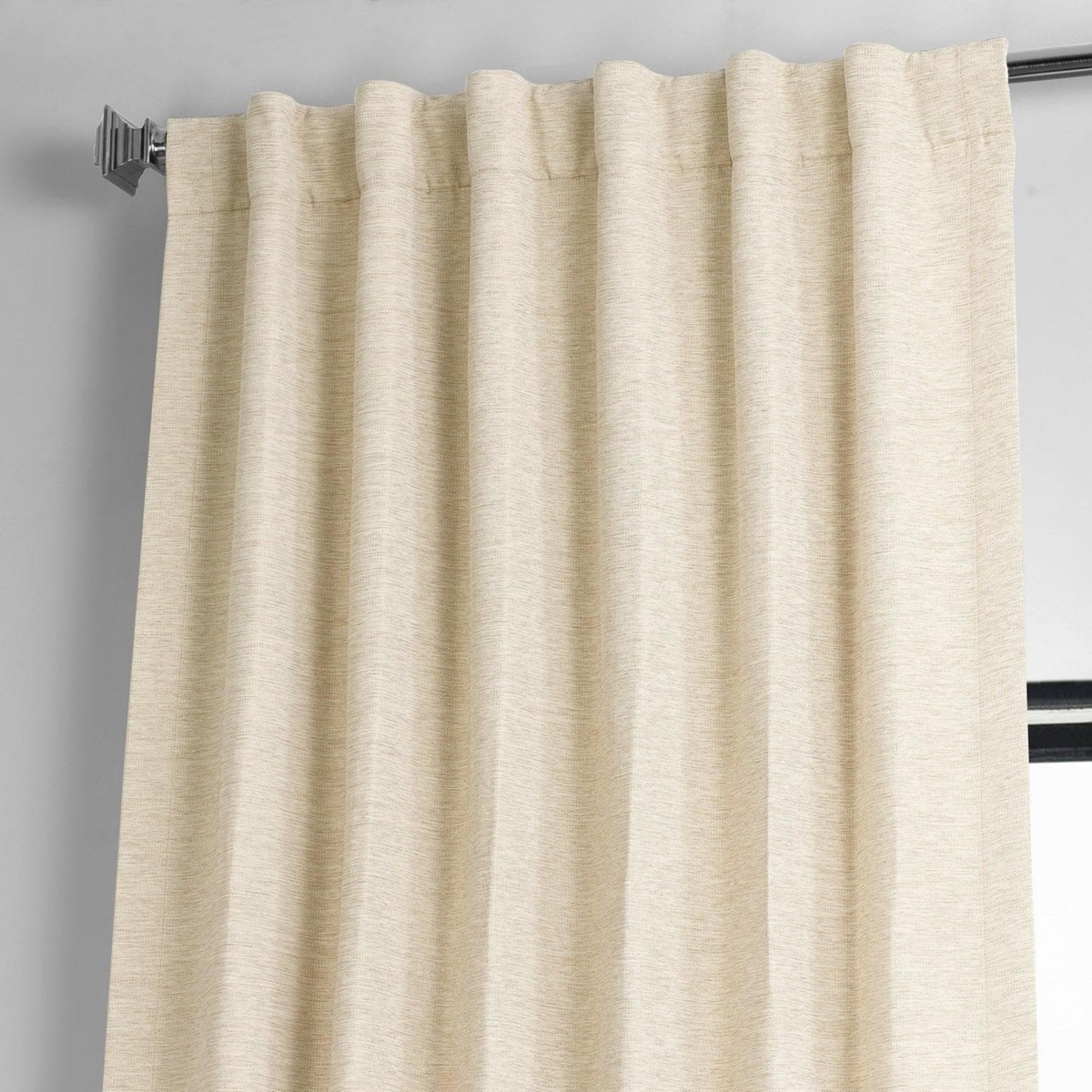 Half Price Drapes Textured Bellino Room Darkening Curtain