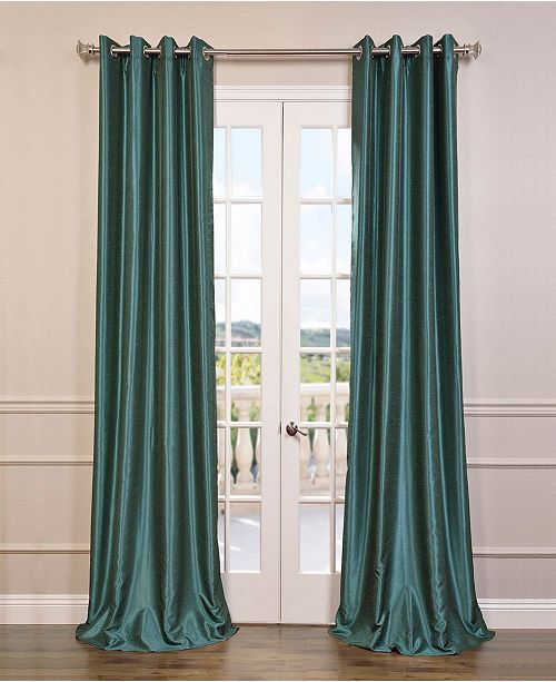 Exclusive Fabrics Furnishings Grommet Blackout Vintage Textured