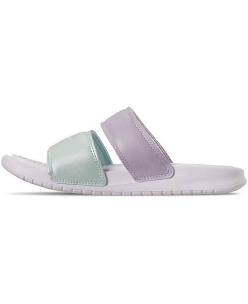 women's benassi duo ultra slide