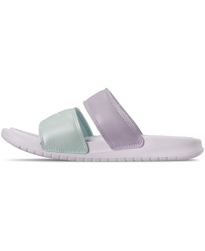 women's benassi duo ultra slide sandal
