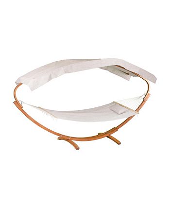 Leisure ways sling hammock with canopy clearance
