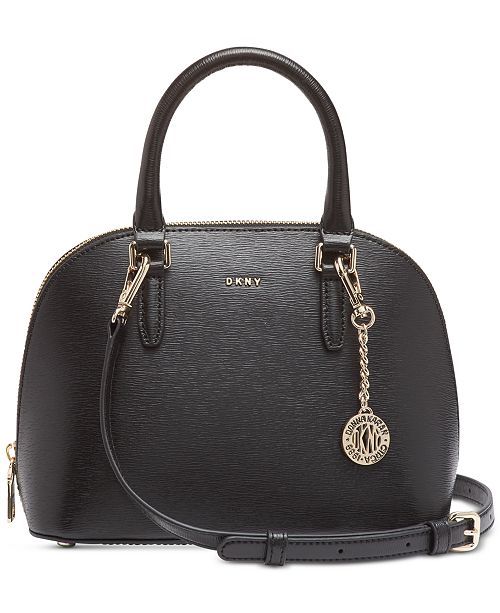 Dkny Bryant Dome Satchel Reviews Handbags Accessories Macy S