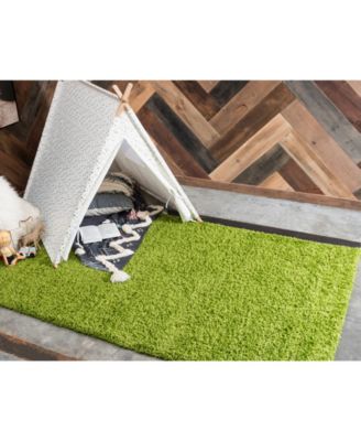 Solid Shag SS1 Area Rug Collection