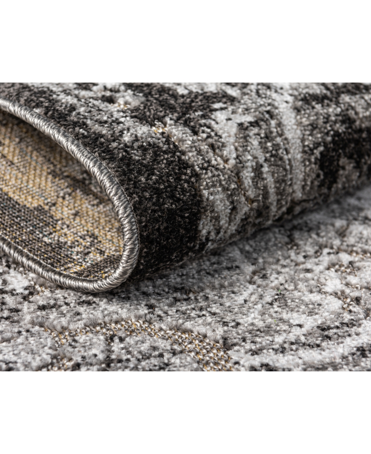 Bayshore Home Outdoor Pashio Pas4Area Rug - Light Gray