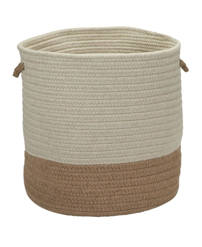 Colonial Mills Sunbrella Coastal Braided Basket & Reviews - Cleaning & Organization - Home - Macy's