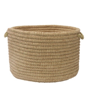 Colonial Mills Softex Check Braided Storage Basket