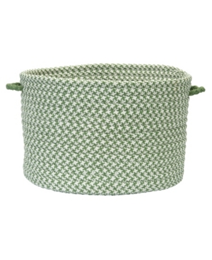 Outdoor Houndstooth Tweed Braided Basket
