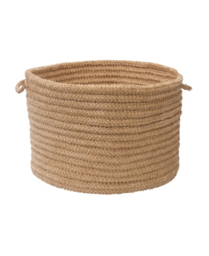 Colonial Mills Softex Check Braided Storage Basket