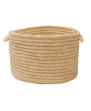 Colonial Mills Softex Check Braided Storage Basket