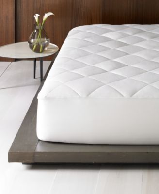 500 Thread Count Cotton Hypoallergenic Down Alternative Fill Extra Deep Mattress Pads, Exclusively at Macy’s