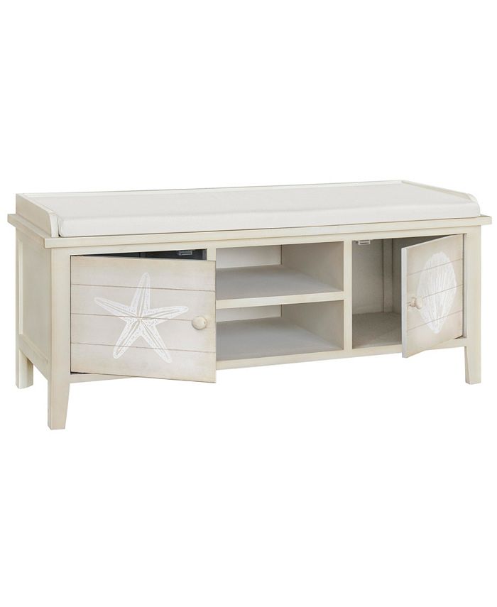 Gallerie Décor Shelburne Storage Bench Macy's