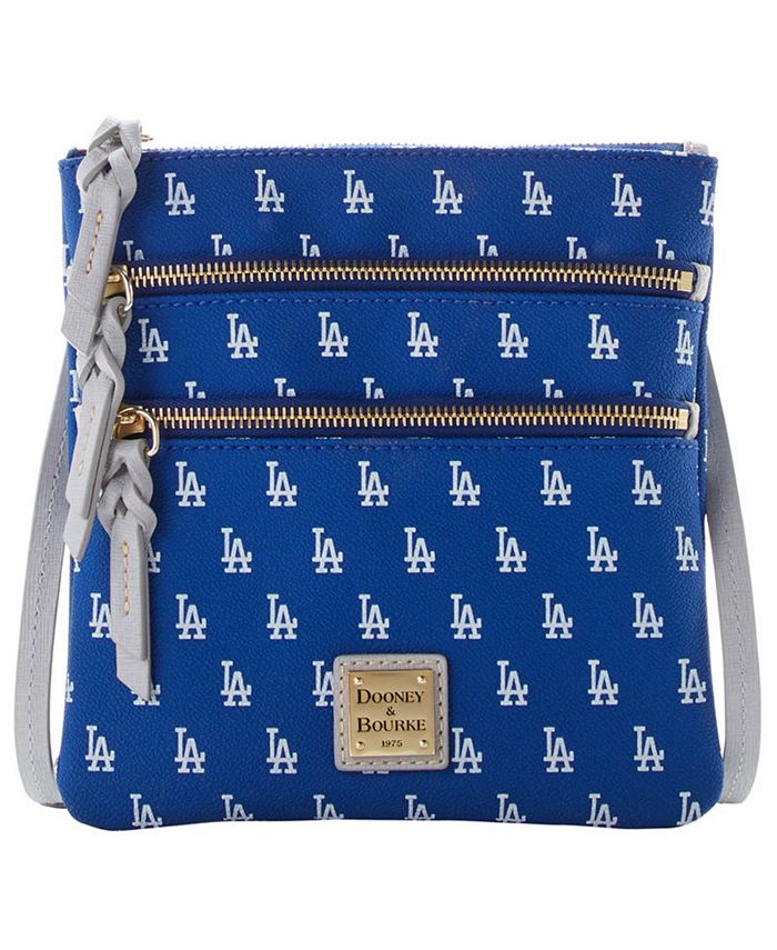 Dooney & Bourke MLB Los Angeles Dodgers Top Zip Crossbody Shoulder Bag