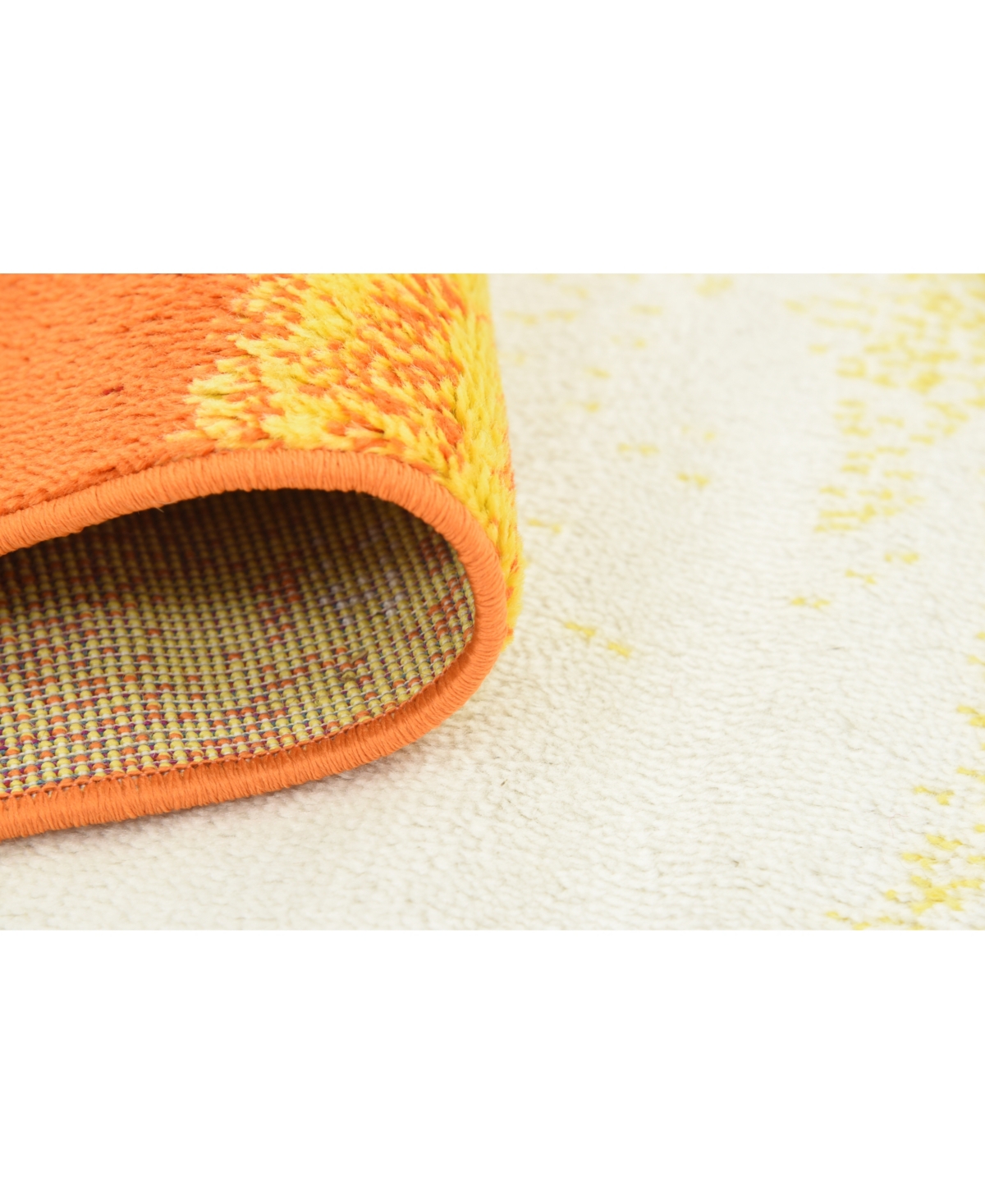 Bayshore Home Politan Pol1Area Rug - Orange