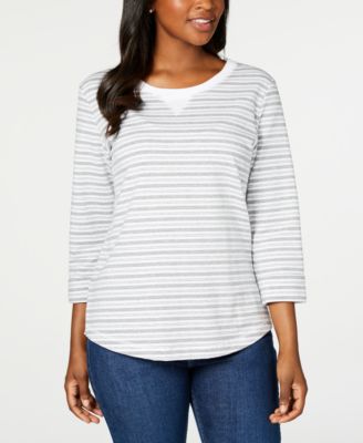 macys karen scott petite sweatshirts