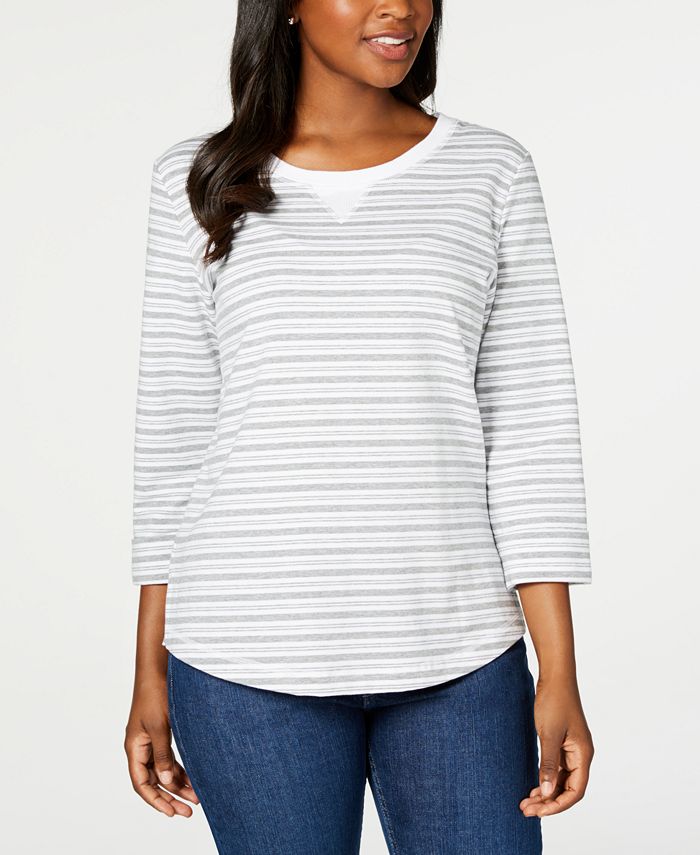 karen scott petite knit pants