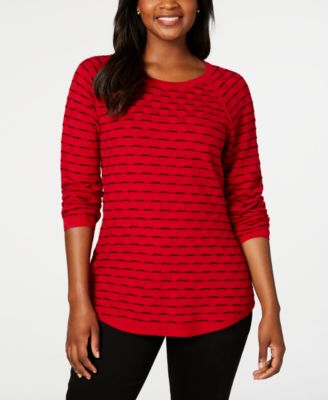 Karen Scott - Textured Sweater