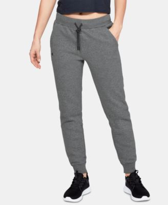 under armour rival sweatpants in grey