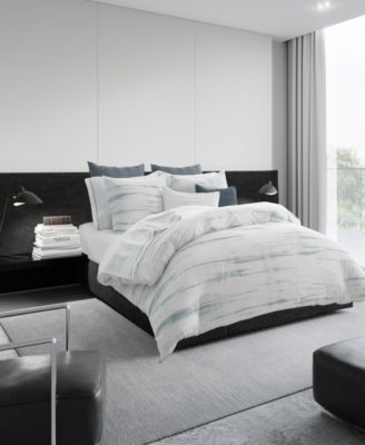 Vera Wang - Marble Shibori Duvet Cover, Queen