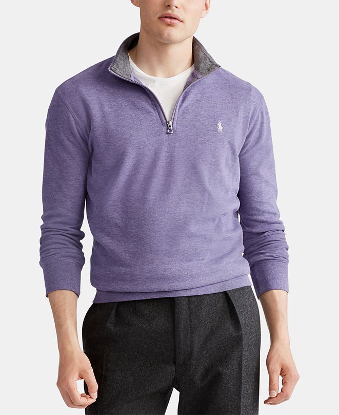 polo ralph lauren quarter zip sweat